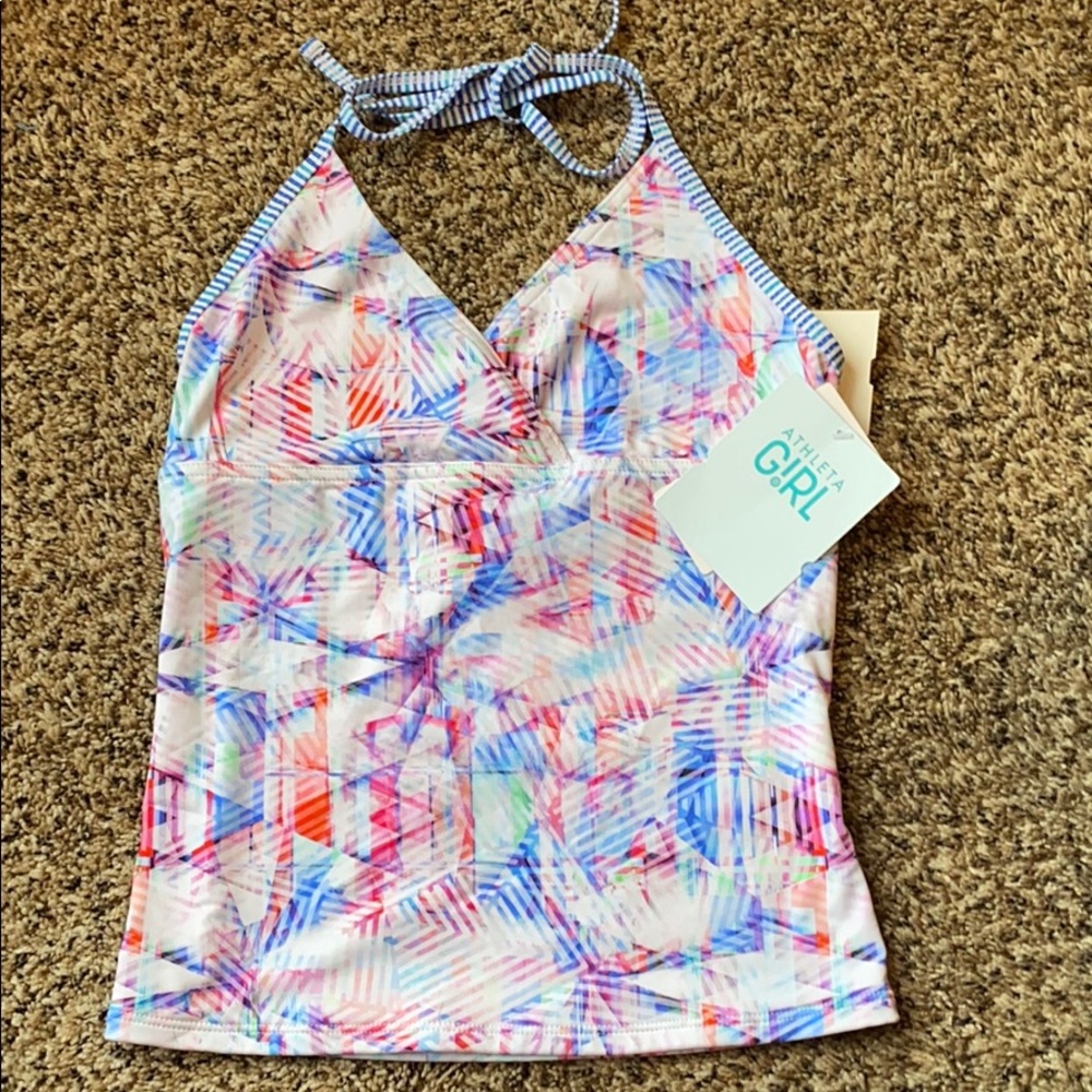 Athleta girls tankini top